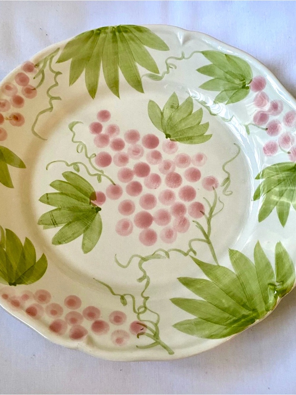 Set Of 2 Vintage Fitz And Floyd 8.5 Inch Plates Cetreille NWOT